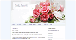 Desktop Screenshot of creative-cakecraft.co.uk